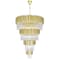 Cwi Lighting Deco 34 Light Down Chandelier With Medallion Gold Finish 1112P40-34-169 - alternate 1